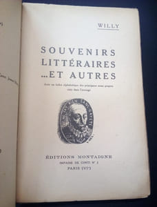 Souvenirs littéraires ... et autres 