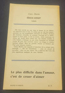 Doux-amer
