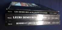 Les demeures ou ils vécurent - Tomes 1 , 2 & 3 . Marcel Cordier 