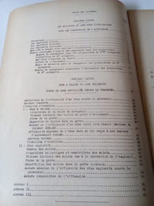 Les projectiles de l'Artillerie
