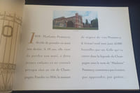 Plaquette publicitaire pour le champagne Pommery