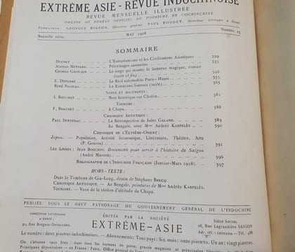 Extrème-Asie revue indochinoise illustrée - N.23 - Mai 1928. undefined