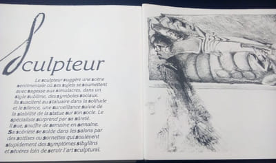 ABCédaire - Illustrations lithographiques originales créées par les artistes de l'Atelier de Lithographie de St-Maur