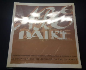 ABCédaire - Illustrations lithographiques originales créées par les artistes de l'Atelier de Lithographie de St-Maur