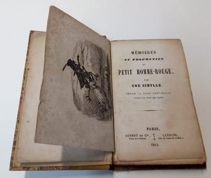Mémoires et Prophéties du petit Homme-Rouge par une Sibylle depuis la saint Barthélémy jusqu'à la nuit des temps. Anonyme ( Eugène Bareste)