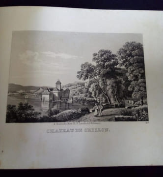 Souvenir de Suisse - Recueil de 27 Aquatintes non colorisées. Anonyme