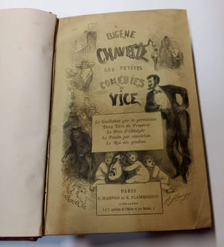 Les petites comédies du vice . Eugène Chavette ( Eugène Vachette)