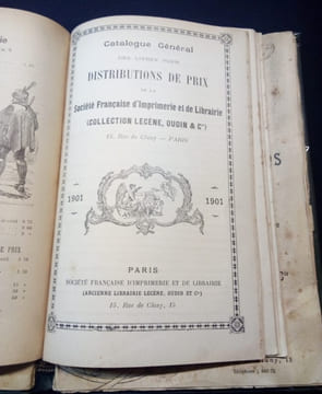 19 catalogues de livres pour remise de prix de la maison Lecène oudin - Reliés en 1 volume . undefined