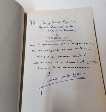 Versailles 1919 - Chronique d'une fausse paix . Patrick de Gmeline
