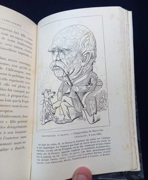 BISMARCK en caricatures -  Avec 140 reproductions de caricatures allemandes, autrichiennes, françaises, italiennes, anglaises, suisses, américaines ...