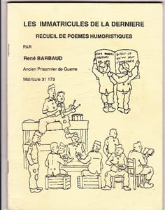 Les Immatricules De La Dernière - Recueil De Poèmes Humoristiques