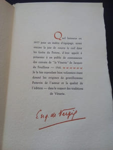Extraits de La Vénerie de Jacques du Fouilloux 
