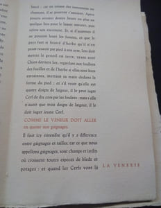 Extraits de La Vénerie de Jacques du Fouilloux 