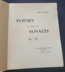 Poèmes en forme de sonnets 1943-1955
