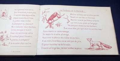 Fables et poésies choisies et illustrées par M.E. Warnery