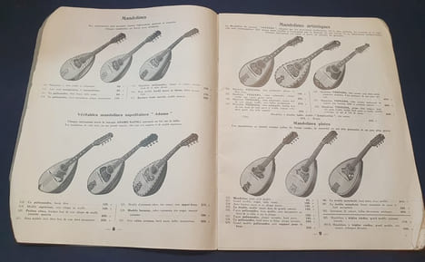 Catalogue Paul Beuscher - Instruments de musique. undefined