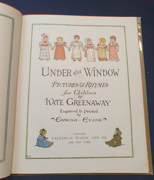 Under the window - Pictures & Rhymes for Children. Kate Greenaway