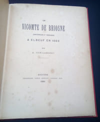 Le Vicomte De Briosne conférencier et théologien à Elbeuf en 1660