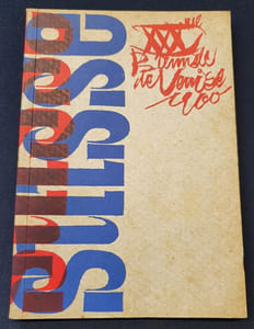 30e Biennale de Venise - 1960 - Catalogue Section Suisse - Varlin / Tschumi / Muller