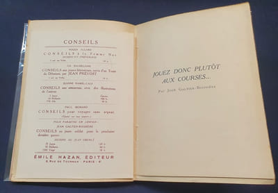 Conseils aux bibliophiles 