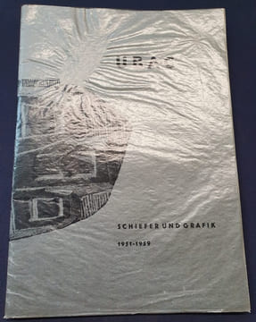 Catalogue Raoul Ubac - Schiefer und Grafik 1951/1959 . undefined