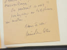 Exposition Stanislas L&eacute;lio - Galerie Brigitte Schehad&eacute; Janvier / Mars 1978 - Avec billet autographe sign&eacute; .. Pr&eacute;face de Jean Dominique Rey