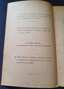 Catalogue de livres anciens et modernes composant la bibliothèque du chateau de Prépatour prés Vendome - Juin 1896