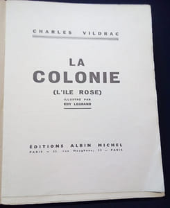 La colonie ( L'ile rose )