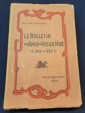 Bulletin des amis du Vieux Hué  - N.4 - 1925 - Index - Table des matières et liste des membres de 1914 à 1923. undefined