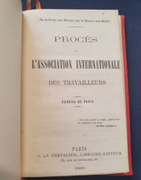 Procès de l'Association internationale des Travailleurs