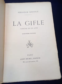 La gifle- Comédie en un acte 