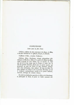 Metz Pour Nous Deux. COANET Georges HILAIRE Camille