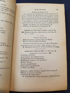 L'indicateur annuaire de Loir-et-Cher pour 1881