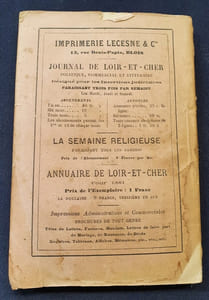 L'indicateur annuaire de Loir-et-Cher pour 1881