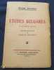 Etudes Bulgares - Première série. Nicolai Dontchev
