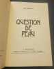 Question de peau. Fredy Bémont