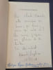 La m&eacute;canique du monde - Envoi autographe sign&eacute; . Bernard Foglino