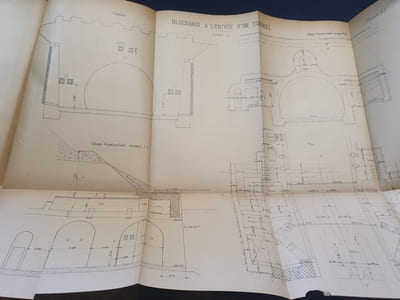Cours de Fortification - Guerres de Mines / Dispositifs de mine permanents / Destructions : 3 volumes 