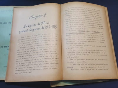 Cours de Fortification - Guerres de Mines / Dispositifs de mine permanents / Destructions : 3 volumes 