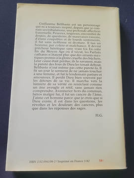 Belibaste. Henri Gougaud