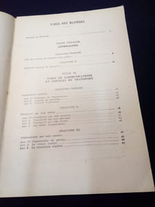  Instruction sur l'Organisation des mouvements et des transports militaires en temps de guerre 