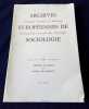 Archives Européennes de Sociologie - Tome VII 1966 N.1. Collectif