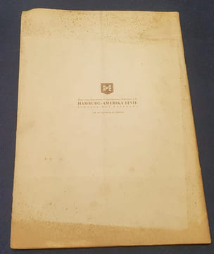 Croisières Hapag en Méditerranée et en Orien par le navire à moteur à deux hélices Milwaukee de la Hambourg-Amérika Line. undefined