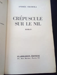Crépuscule sur le Nil
