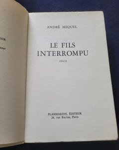 Le fils interrompu