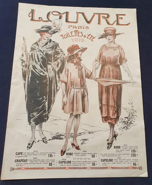 Catalogue - Louvre - Toilettes d'été - 1919. undefined