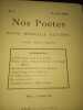 Nos poètes - Revue Mensuelle illustrée N.7 / 15 Avril 1924. Collectif