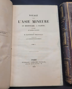 Voyage dans l'Asie Mineure , en Mésopôtamie , a Palmyre , en Syrie , en Palestine et en Egypte - 2 tomes en 2 volumes