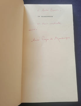 Le marronnier. André Pierre de Mandiargues