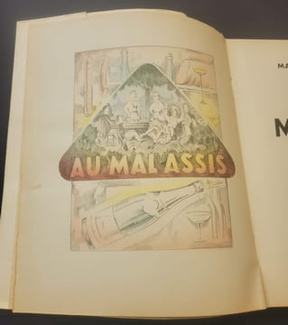 Au mal assis - Roman Lyonnais . Marcel E Grancher